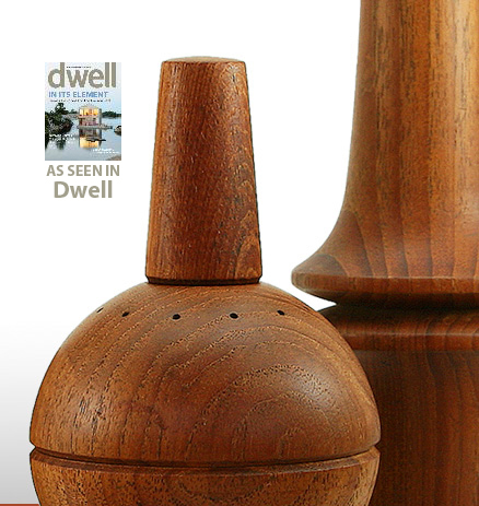 Dansk teak Pepper Mills by Jens Quistgaard